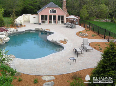 Pool and Outdoor Living Area Photo